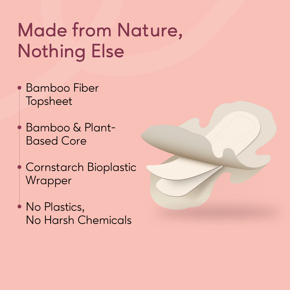 OVO Bamboo Ultra Pads Regular TRAVEL PACK (Pack of 3)